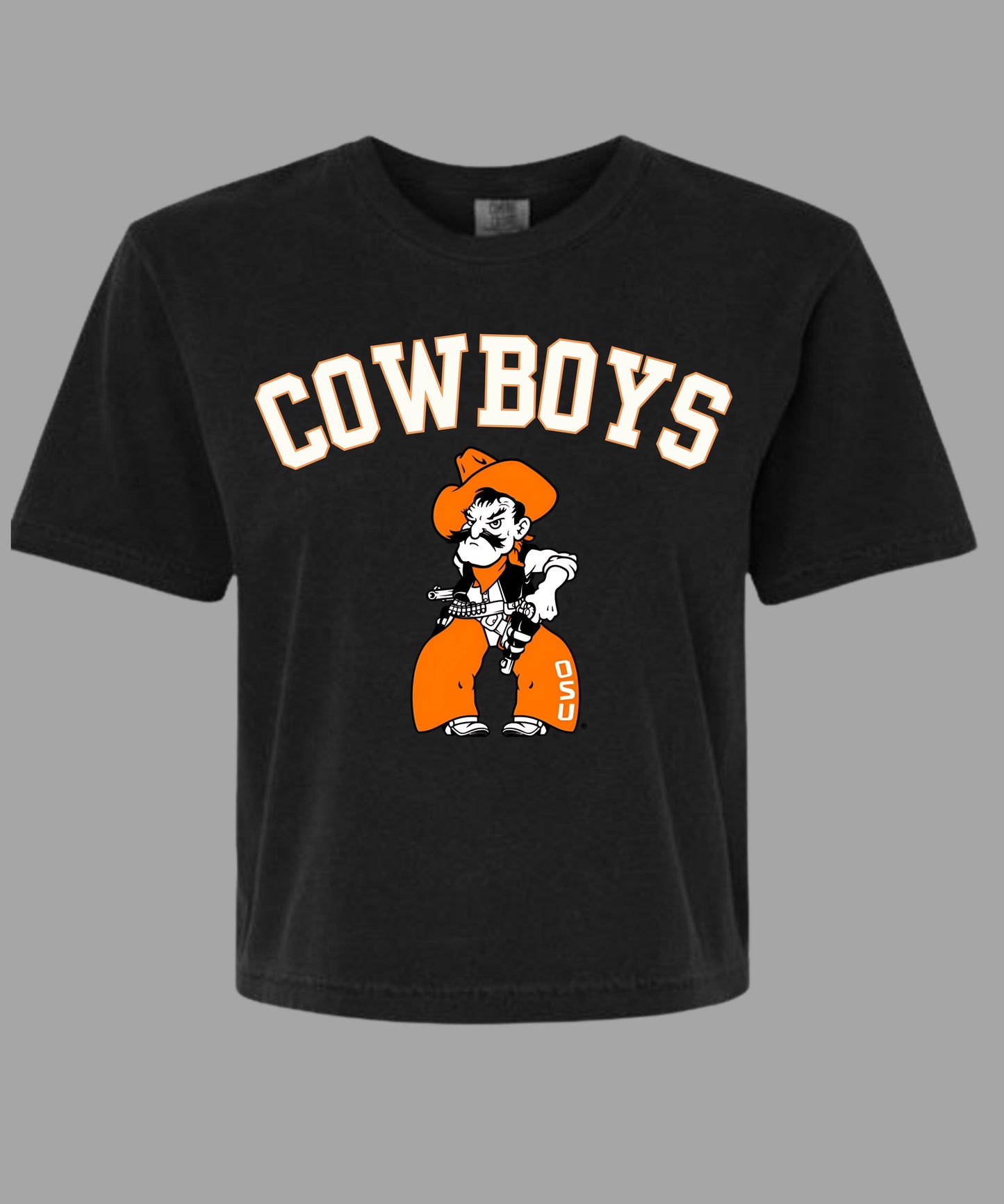 Cowboys Pistol Pete Crop Top
