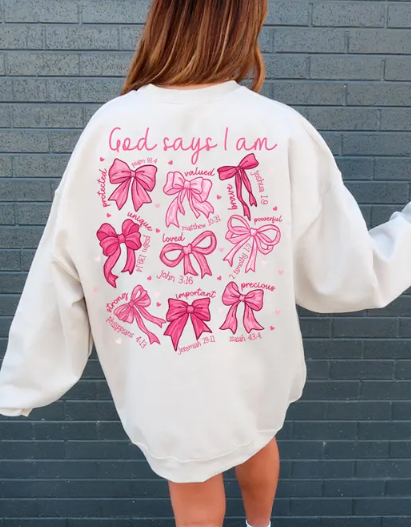 God Says I am w/ Bow